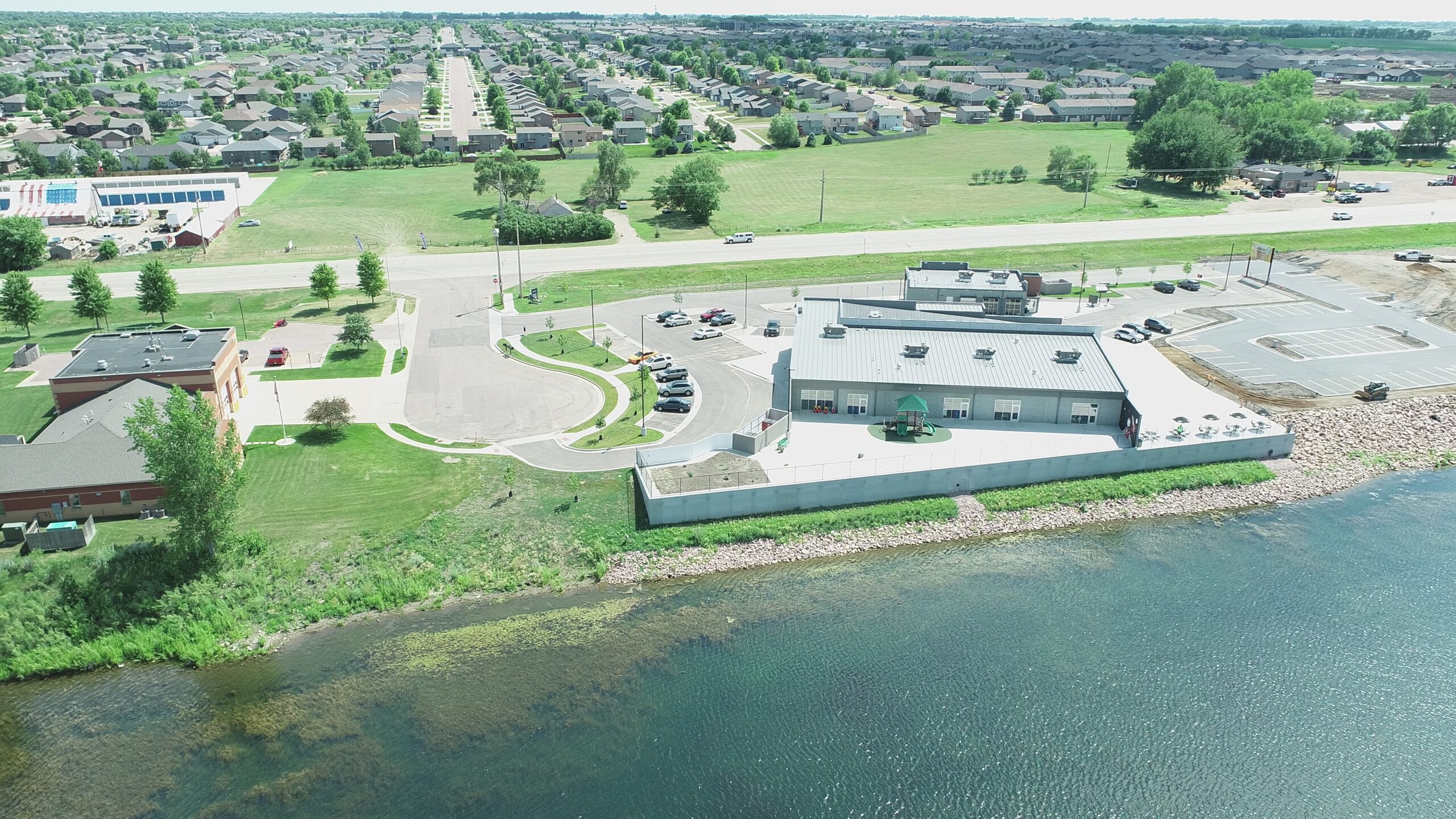 Firehouse 42 Aerial photography picture