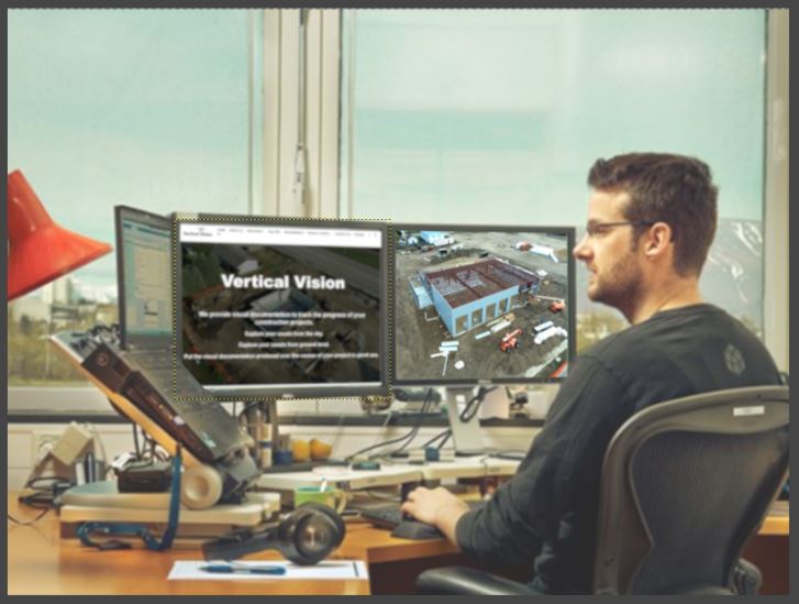 Guy at the desck with VV