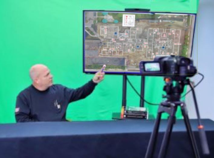 Training with overlay